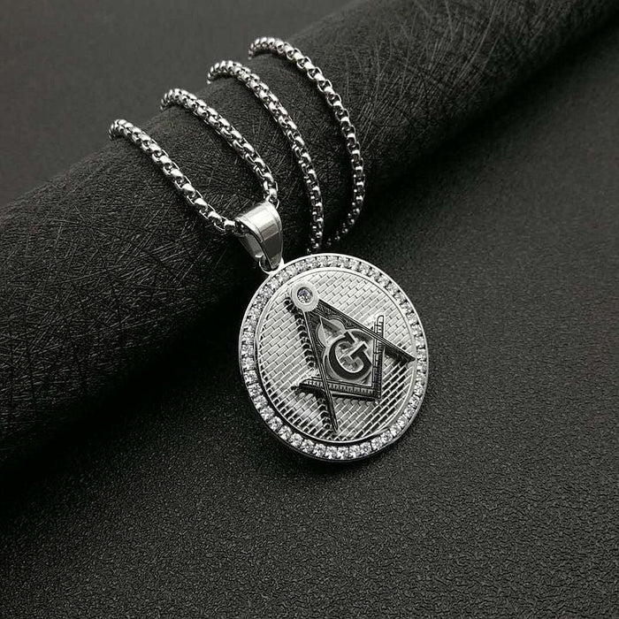 Wholesale silver stainless steel necklace JDC-NE-FY044 Necklaces 福友 Steel Color Single Pendant Wholesale Jewelry JoyasDeChina Joyas De China