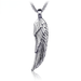 Bulk Jewelry Wholesale silver stainless steel wing necklace JDC-MNE-BS028 Wholesale factory from China YIWU China