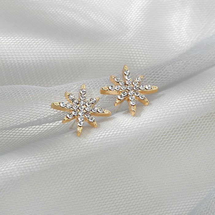 Bulk Jewelry Wholesale Silver Star Earrings JDC-ES-bq088 Wholesale factory from China YIWU China