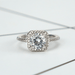 Wholesale silver sterling silver rings JDC-RS-QLX016 Rings 巧兰轩 Zircon ring Wholesale Jewelry JoyasDeChina Joyas De China