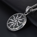 Bulk Jewelry Wholesale silver titanium steel light sun god pendant JDC-CS-SJ002 Wholesale factory from China YIWU China