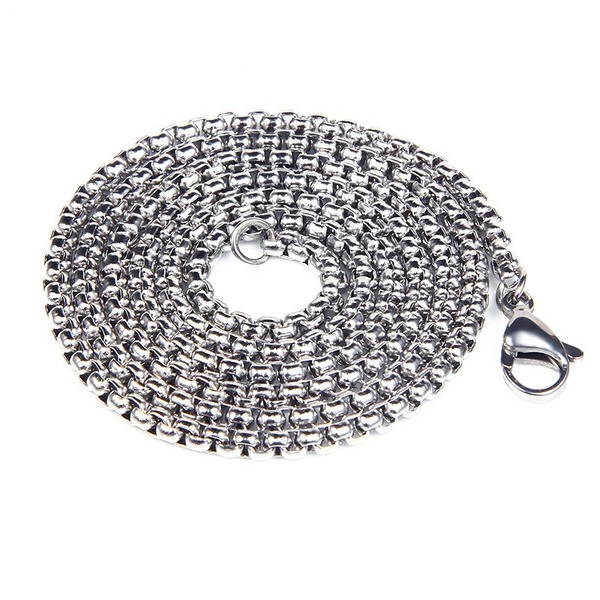 Bulk Jewelry Wholesale silver titanium steel wing necklace JDC-MNE-BS008 Wholesale factory from China YIWU China