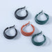 Wholesale simple alloy double layer earrings JDC-ES-JL738 Earrings 氿乐 Wholesale Jewelry JoyasDeChina Joyas De China