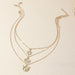 Wholesale Simple Alloy Necklaces JDC-NE-NZ320 Necklaces 奈珠 Wholesale Jewelry JoyasDeChina Joyas De China