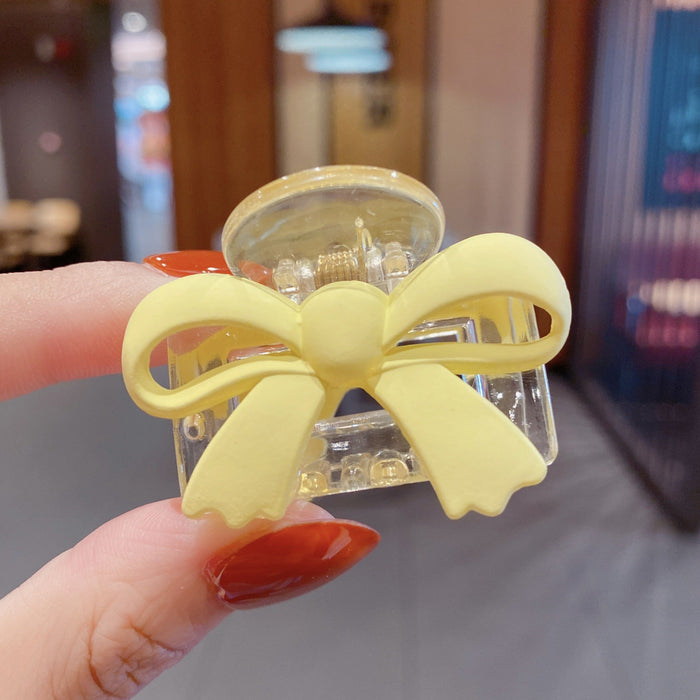 Wholesale simple candy butterfly hairpin JDC-HC-I181 Hair clips JoyasDeChina 9# yellow gripper Wholesale Jewelry JoyasDeChina Joyas De China