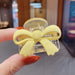 Wholesale simple candy butterfly hairpin JDC-HC-I181 Hair clips JoyasDeChina 9# yellow gripper Wholesale Jewelry JoyasDeChina Joyas De China