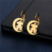 Wholesale simple cold wind class titanium earrings JDC-ES-Mingm027 Earrings 敏萌 EZ65 Wholesale Jewelry JoyasDeChina Joyas De China