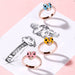 Wholesale simple DIY cute ladybug copper Rings JDC-RS-WN129 Rings 薇妮 Wholesale Jewelry JoyasDeChina Joyas De China