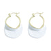 Wholesale simple EARRINGS Metal Earrings JDC-ES-V117 Earrings JoyasDeChina white Wholesale Jewelry JoyasDeChina Joyas De China