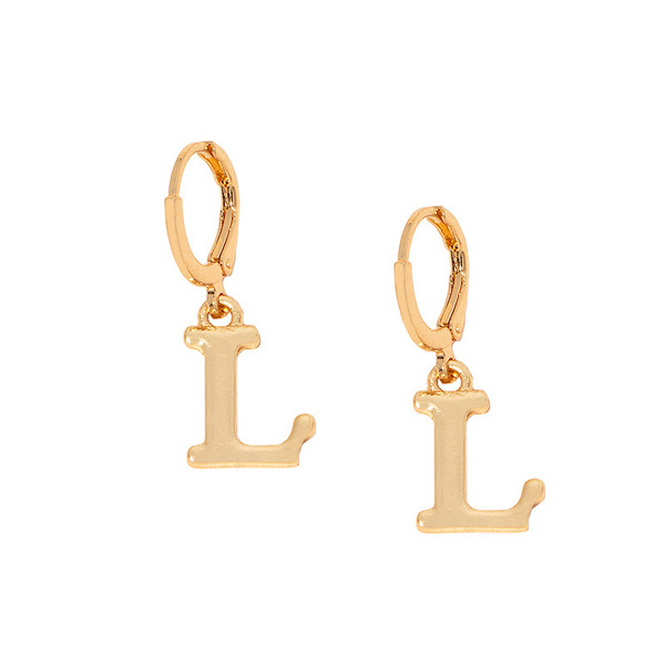 Bulk Jewelry Wholesale simple fashion letter earrings JDC-ES-AYN007 Wholesale factory from China YIWU China