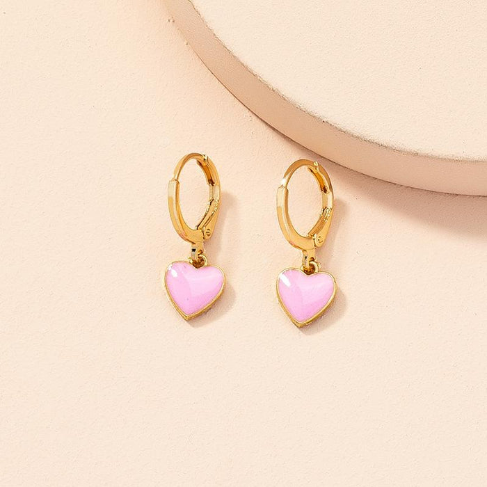 Bulk Jewelry Wholesale simple fashion Love Earrings JDC-ES-AYN005 Wholesale factory from China YIWU China