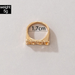 Wholesale simple gold ring JDC-RS-C265 Rings JoyasDeChina Wholesale Jewelry JoyasDeChina Joyas De China