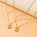 Wholesale simple love single layer fashion necklace JDC-NE-C239 necklaces 陌茗 17172-silver gold Wholesale Jewelry JoyasDeChina Joyas De China
