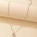 Wholesale simple love single layer fashion necklace JDC-NE-C239 necklaces 陌茗 Wholesale Jewelry JoyasDeChina Joyas De China