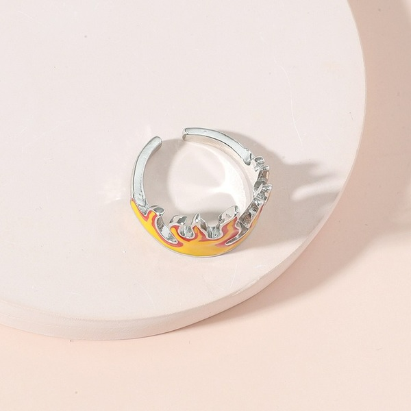 Wholesale simple personalized oil dripping ring JDC-RS-KQ045 Rings JoyasDeChina Wholesale Jewelry JoyasDeChina Joyas De China