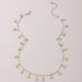 Wholesale simple popular Daisy Oil Drop Necklaces JDC-NE-C240 Necklaces 陌茗 Wholesale Jewelry JoyasDeChina Joyas De China
