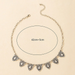 Wholesale simple single layer ancient silver necklace JDC-NE-C162 NECKLACE JoyasDeChina Wholesale Jewelry JoyasDeChina Joyas De China