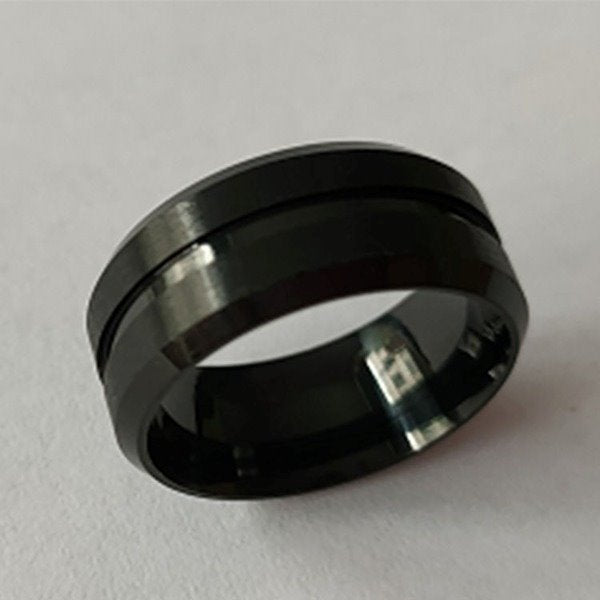 Wholesale Simple Stainless Steel Glossy Rings JDC-RS-WN102 Rings 薇妮 Wholesale Jewelry JoyasDeChina Joyas De China