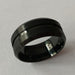 Wholesale Simple Stainless Steel Glossy Rings JDC-RS-WN102 Rings 薇妮 BXG001 black NO.6 Wholesale Jewelry JoyasDeChina Joyas De China