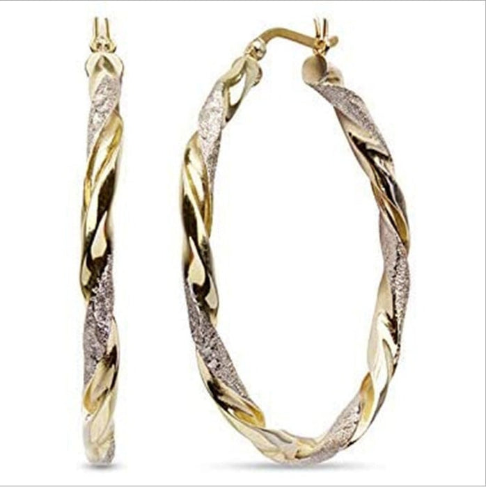 Wholesale Simple Zinc Alloy Big Earrings JDC-ES-ChenR001 Earrings 晨睿 AER622 Wholesale Jewelry JoyasDeChina Joyas De China