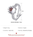 Wholesale simple zircon open ring JDC-RS-A414 Rings JoyasDeChina Wholesale Jewelry JoyasDeChina Joyas De China