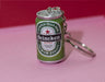 Wholesale simulation beer cans keychains JDC-KC-HTU017 Keychains 哈图 Green Bag Wholesale Jewelry JoyasDeChina Joyas De China
