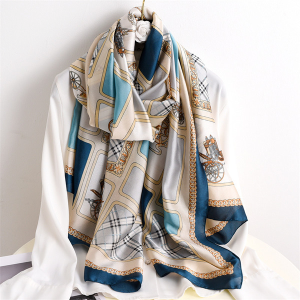 Wholesale simulation silk scarf women's New Silk Scarf Shawl JDC-SF-SL052 scarf JoyasDeChina Wholesale Jewelry JoyasDeChina Joyas De China