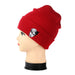 Wholesale singer embroidered wool knitted hat JDC-FH-GSYH065 FashionHat 予画 Red Average code Wholesale Jewelry JoyasDeChina Joyas De China