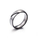 Wholesale single Rhinestone frosted smooth stainless steel rings JDC-RS-KL015 Rings JoyasDeChina Men's 9 size KR45780-K Wholesale Jewelry JoyasDeChina Joyas De China