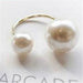 Bulk Jewelry Wholesale size pearl joint ring JDC-RS-b003 Wholesale factory from China YIWU China