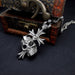 Wholesale Skull Cross Alloy Necklace Pendant Charms JDC-CS-WenT002 charms 润涛 Wholesale Jewelry JoyasDeChina Joyas De China