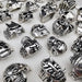 Wholesale Skull Electroplated Alloy Mixed Size Rings JDC-RS-Xuy024 Rings 旭颖 Wholesale Jewelry JoyasDeChina Joyas De China