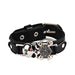 Wholesale skull leather bracelet JDC-BT-GSGL004 Bracelet 谷力 Wholesale Jewelry JoyasDeChina Joyas De China