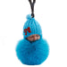 Wholesale Sleeping Doll Hair Ball Keychain JDC-KC-QiShi005 Keychains 奇释 Lake blue 7.5cm Wholesale Jewelry JoyasDeChina Joyas De China