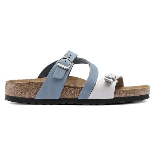Bulk Jewelry Wholesale Slippers PU leather Blue and white buckle color matching JDC-SP-HY051 Wholesale factory from China YIWU China