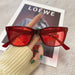 Wholesale small frame cat's eye red fashion sunglasses JDC-SG-JinF038 Sunglasses 季丰 hei hui Wholesale Jewelry JoyasDeChina Joyas De China