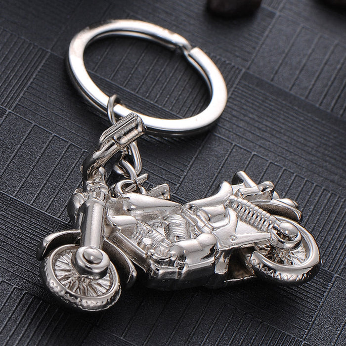 Wholesale small motorcycle metal Keychains JDC-KC-CH060 Keychains JoyasDeChina silver Wholesale Jewelry JoyasDeChina Joyas De China