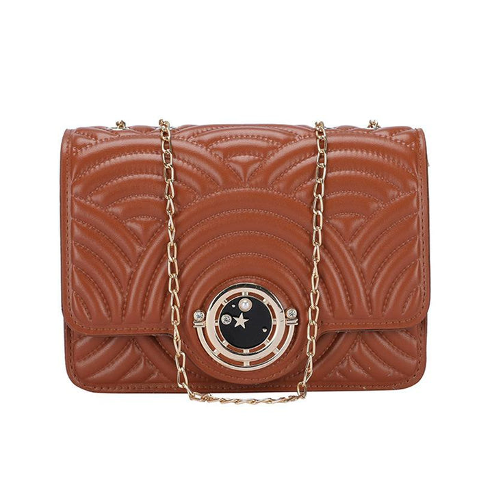 Bulk Jewelry Wholesale small Xiangfeng Lingge chain messenger small square bag JDC-HB-LS008 Wholesale factory from China YIWU China