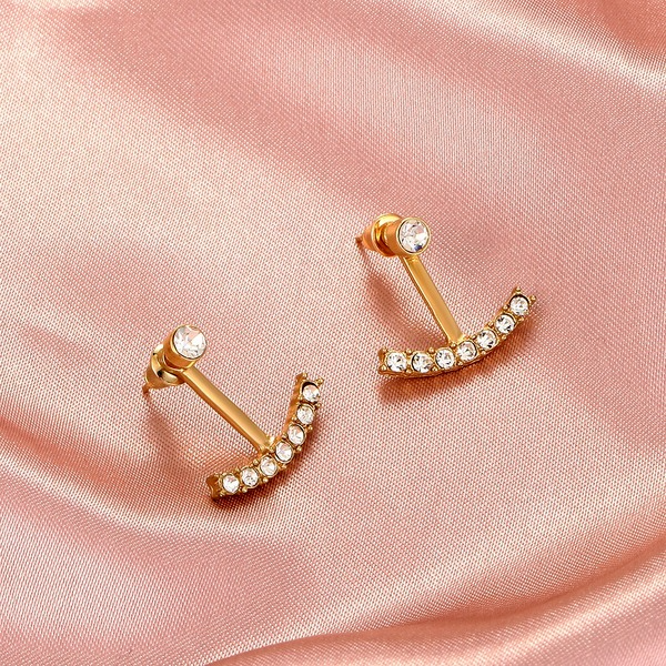 Wholesale smile alloy earrings JDC-ES-D579 Earrings JoyasDeChina Wholesale Jewelry JoyasDeChina Joyas De China