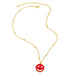 Wholesale smile expression hip hop punk neckchain JDC-NE-AS570 Necklaces 翱昇 Wholesale Jewelry JoyasDeChina Joyas De China