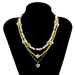 Bulk Jewelry Wholesale smiley face beads/imitation pearls/acrylic necklaces JDC-NE-KJ052 Wholesale factory from China YIWU China