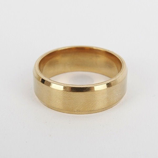 Wholesale smooth stainless steel ring JDC-RS-TS075 Rings 腾穗 Wholesale Jewelry JoyasDeChina Joyas De China
