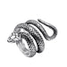 Wholesale Snake Python Titanium Steel Rings JDC-RS-XJD001 Rings 鑫晶达 Wholesale Jewelry JoyasDeChina Joyas De China
