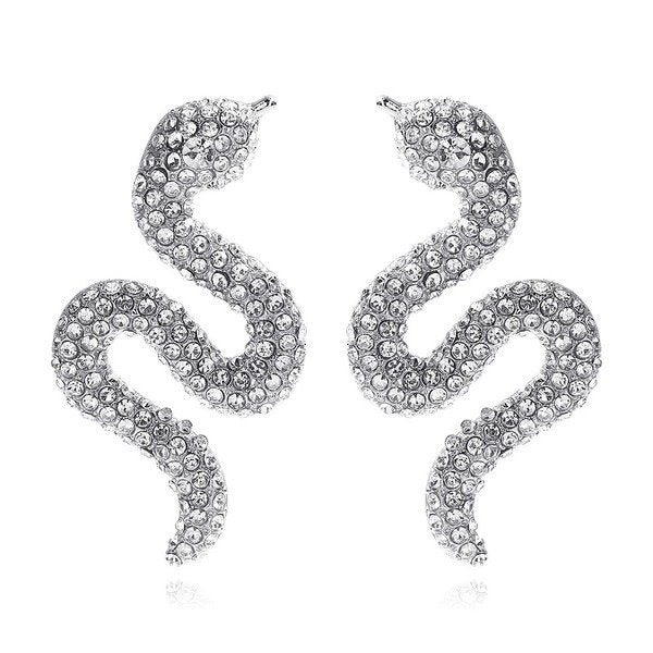 Wholesale Snake Shape Alloy Earrings JDC-ES-JQ-009 Earrings 佳琪 Wholesale Jewelry JoyasDeChina Joyas De China
