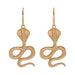 Wholesale Snake Shape Diamond Alloy Earrings JDC-ES-JuY001 Earrings 聚耀 goldE14 Wholesale Jewelry JoyasDeChina Joyas De China