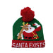 Wholesale Snowman wool knitted hat JDC-FH-GSYH094 FashionHat 予画 Green red 2 Average code Wholesale Jewelry JoyasDeChina Joyas De China