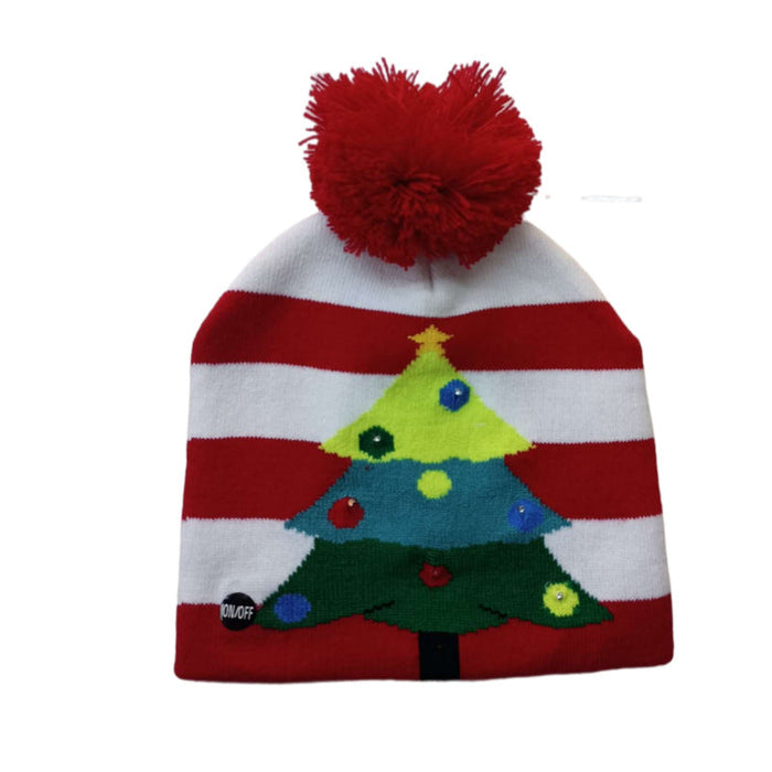 Wholesale Snowman wool knitted hat JDC-FH-GSYH094 FashionHat 予画 red white 2 Average code Wholesale Jewelry JoyasDeChina Joyas De China