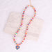 Wholesale Soft Ceramic Colored Boho Necklace JDC-NE-Bingm016 necklaces 冰萌 3# blue Wholesale Jewelry JoyasDeChina Joyas De China