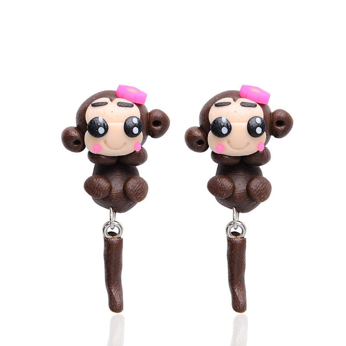 Wholesale soft ceramic Earrings JDC-ES-C187 Earrings 陌茗 2226 Wholesale Jewelry JoyasDeChina Joyas De China