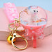 Wholesale Soft Glue Lollipop Unicorn Keychain JDC-KC-WS137 Keychains 围颂 pink Wholesale Jewelry JoyasDeChina Joyas De China